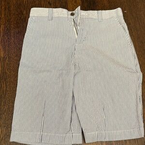 Boys Brooks Brothers Seer Sucker Shorts size 12